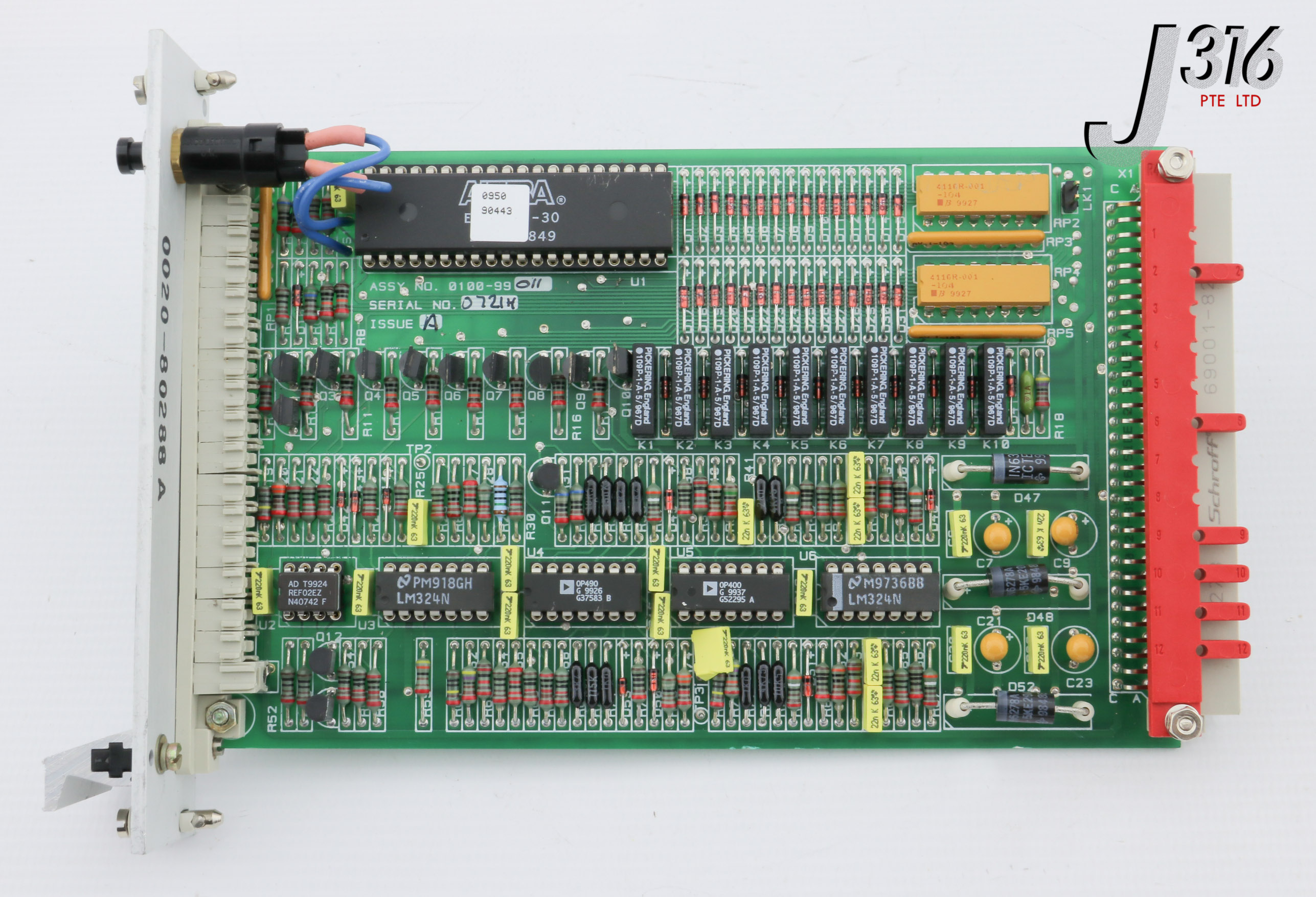 リクエスト 27171 APPLIED MATERIALS PWBA, GAS I'LOCK SDS 10 TORR, 0020-80288
